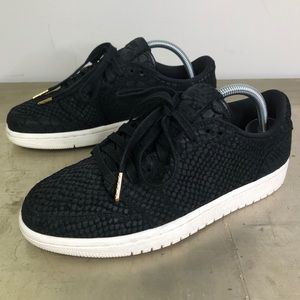 Nike Air Jordan 1 Low NS Black Python